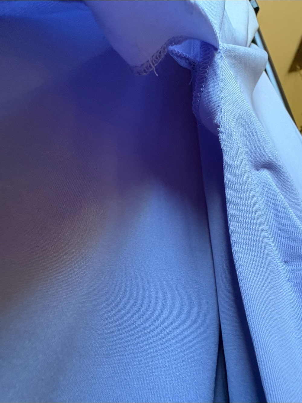 Zara Light Lavender Ruched Maxi Dress - Picture 7 of 7